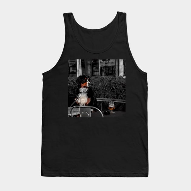 A Dog And A Beer Tank Top by axp7884